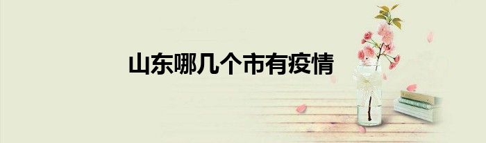 山東哪幾個(gè)市有疫情